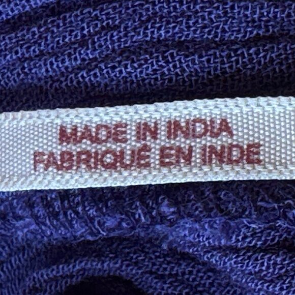 Free People Strappy Maxi Dress Bring on the Heat Gauze Wrap Skirt Purple Size S - Picture 9 of 15